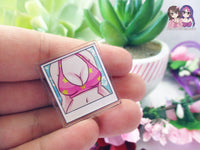 Ecchi Sexy Cute Polaroid Hot Bods - Tiddy - Acrylic Pin