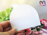 Junimo Stardew Valley Cute Kawaii Forest Spirit 3in Peeker Peeking Sticker Die-Cut Anime Decal (may not actually be as bright as in photos)