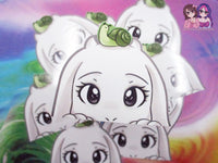 Undertale Toriel Snail Pie Butterscotch 3.5in Furry Cute Game Peeker Peeking Sticker Die-Cut Decal Deltarune