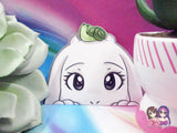 Undertale Toriel Snail Pie Butterscotch 3.5in Furry Cute Game Peeker Peeking Sticker Die-Cut Decal Deltarune