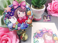 Bee and Puppycat Wooden Christmas Ornament (read description) | Comes with a 4x6in Print of the Artwork | No planned restocks