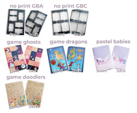 Gameboy Advance GBA Single-Sided DVD-Sized Cartridge Case Storage w/ Foam Insert - Can Hold 6 GBA Games - Read Description Please
