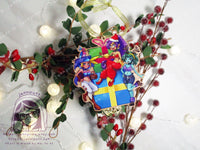 Shantae Wooden Christmas Ornament | Comes with 4x6in Print | Shantae, Sky, Rottytops Holiday Ornament Decoration Gift