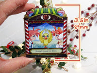 Príncess Tutu Wooden Christmas Ornament | Comes with 4x6in Print | Duck Ahiru Magical Girl Ballerina Ballet Holiday Kawaii Decor German