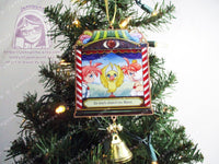 Príncess Tutu Wooden Christmas Ornament | Comes with 4x6in Print | Duck Ahiru Magical Girl Ballerina Ballet Holiday Kawaii Decor German