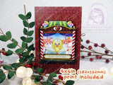 Príncess Tutu Wooden Christmas Ornament | Comes with 4x6in Print | Duck Ahiru Magical Girl Ballerina Ballet Holiday Kawaii Decor German